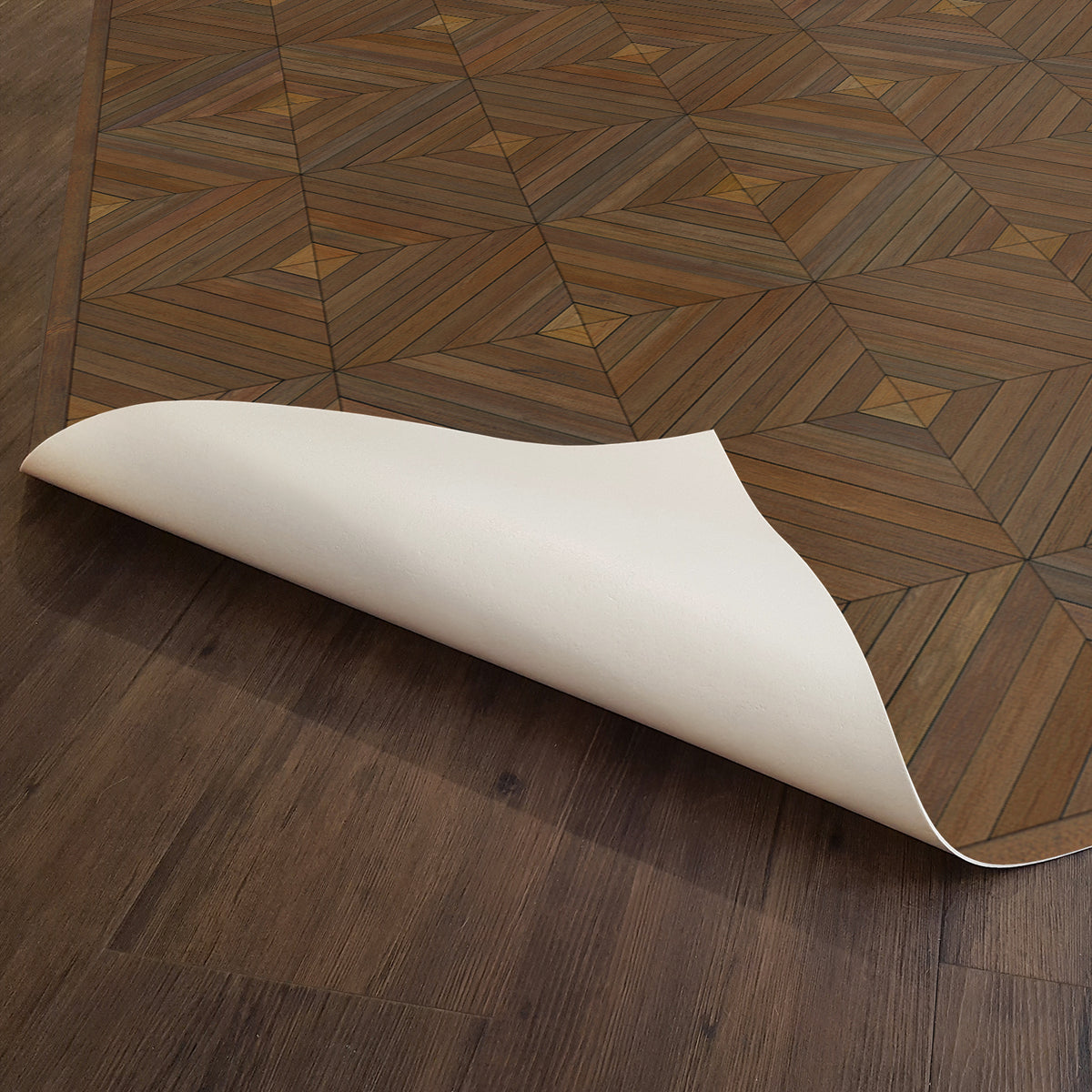 Vintage Vinyl Rug - School of Thought - A Proper Study