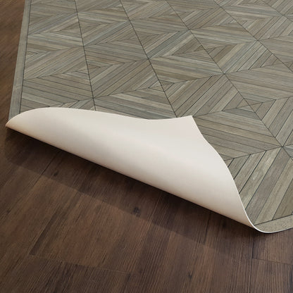 Vintage Vinyl Rug - School of Thought - Applying Thought