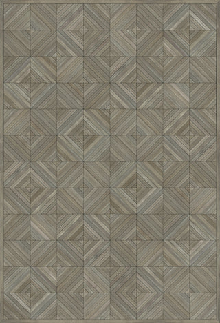 Vintage Vinyl Rug - School of Thought - Applying Thought
