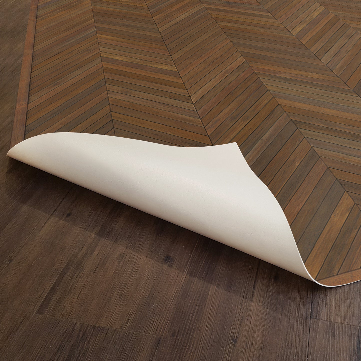 Vintage Vinyl Rug - The Legacy - Hand and Brain