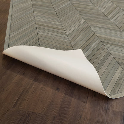 Vintage Vinyl Rug - The Legacy - In the Track of the Book Worm