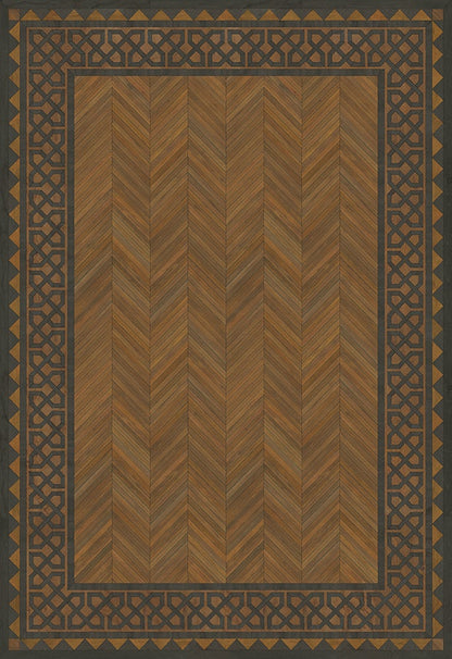 Vintage Vinyl Rug - University - Cambridge
