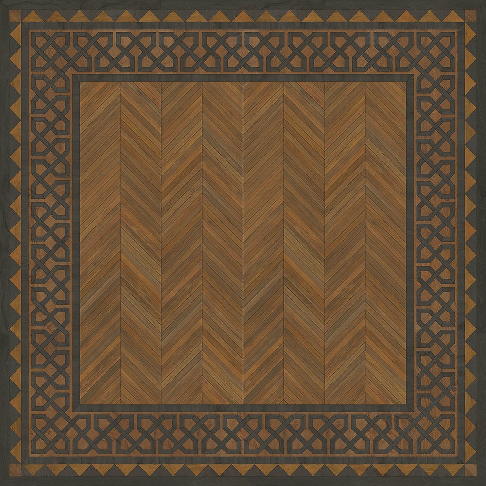 Vintage Vinyl Rug - University - Cambridge