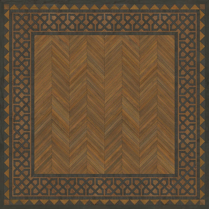 Vintage Vinyl Rug - University - Cambridge