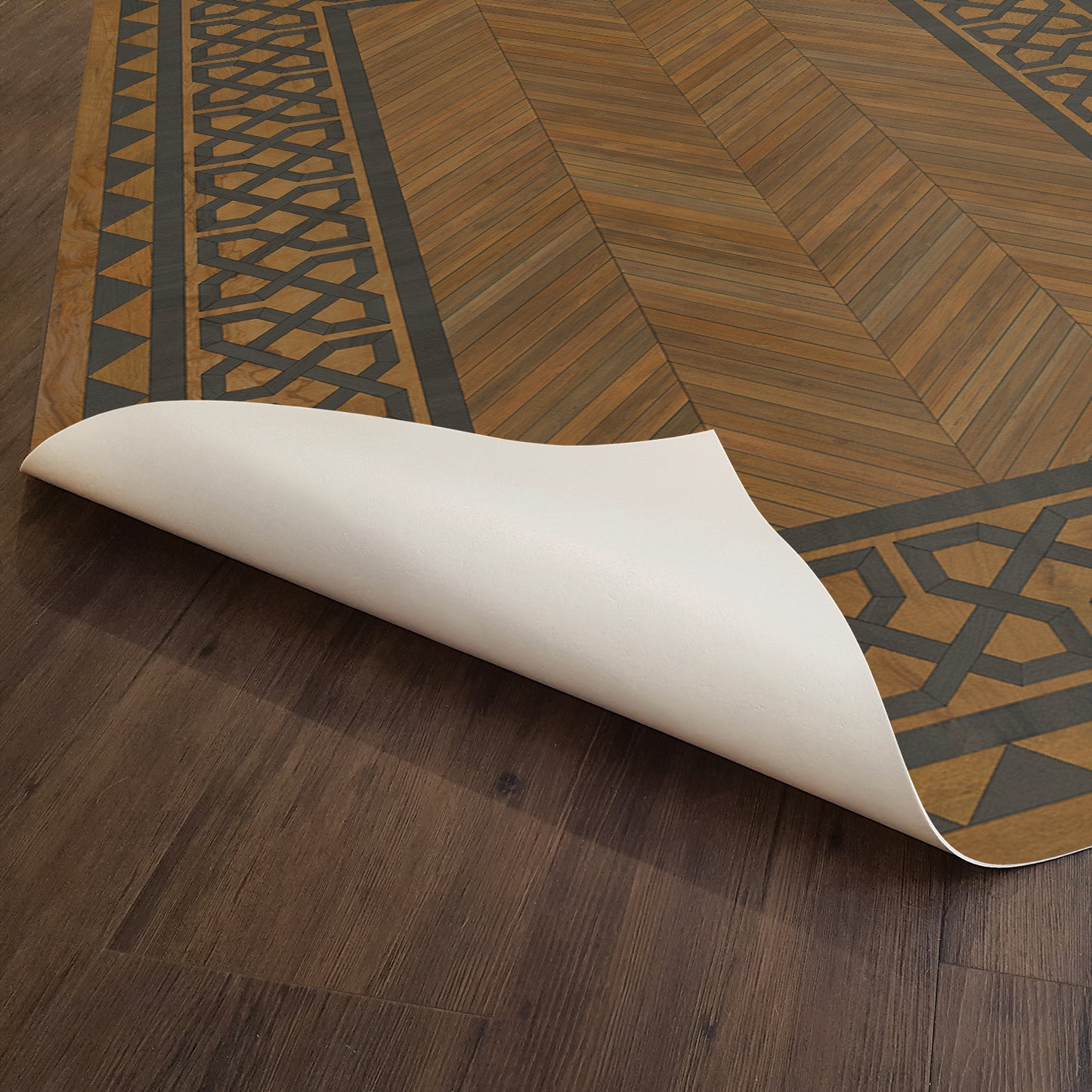Vintage Vinyl Rug - University - Dulwich
