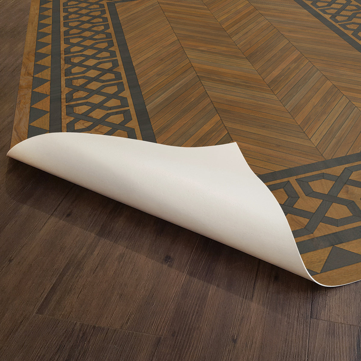 Vintage Vinyl Rug - University - Dulwich