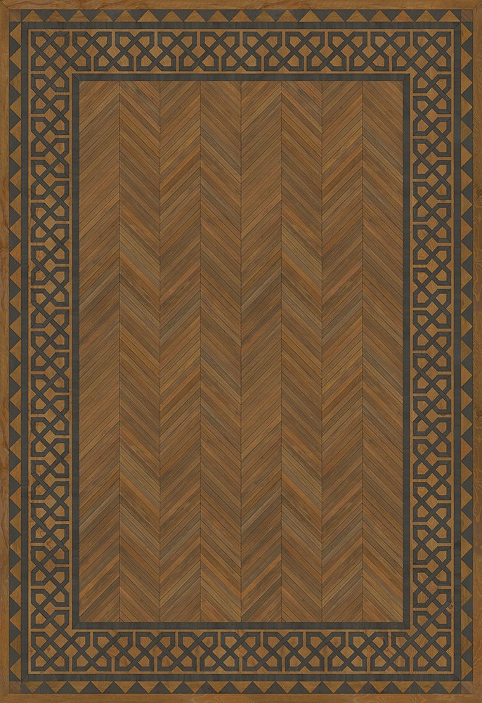 Vintage Vinyl Rug - University - Dulwich
