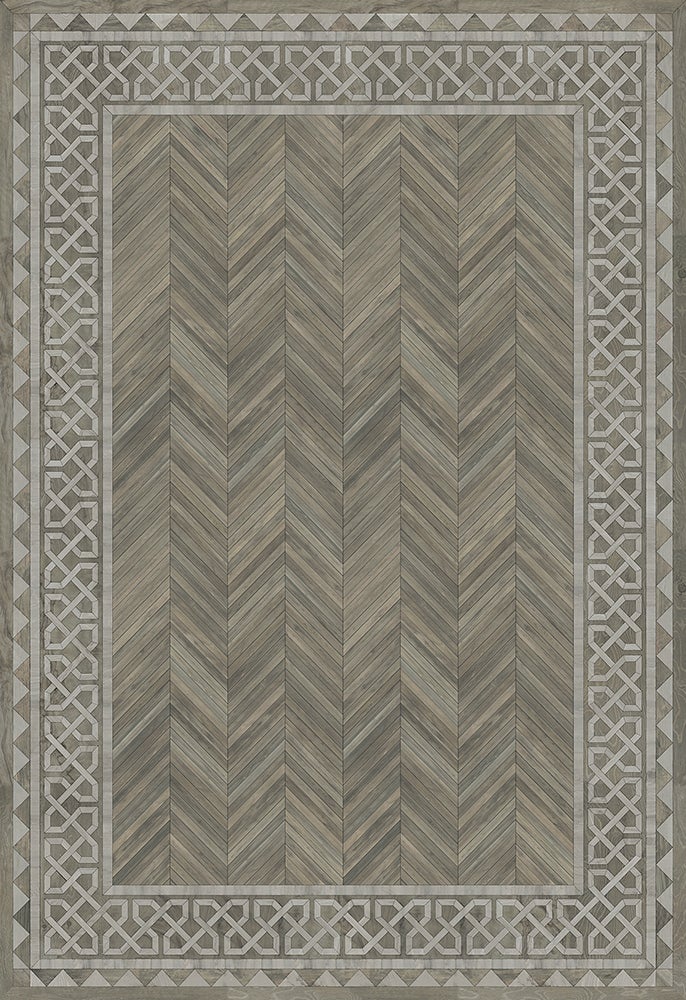 Vintage Vinyl Rug - University - Glasgow