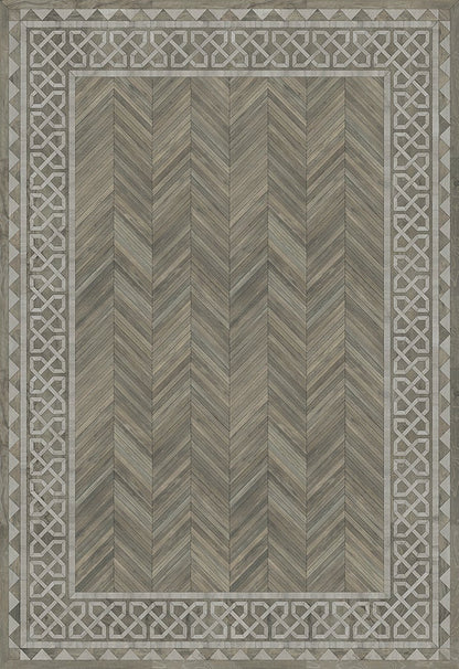 Vintage Vinyl Rug - University - Glasgow