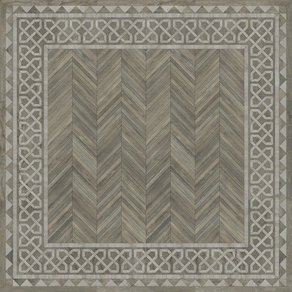 Vintage Vinyl Rug - University - Glasgow