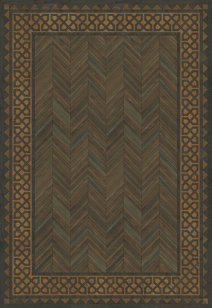 Vintage Vinyl Rug - University - Harvard