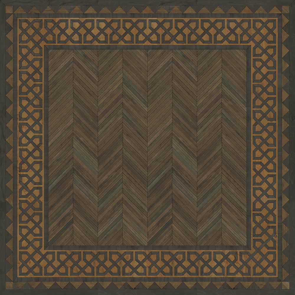 Vintage Vinyl Rug - University - Harvard