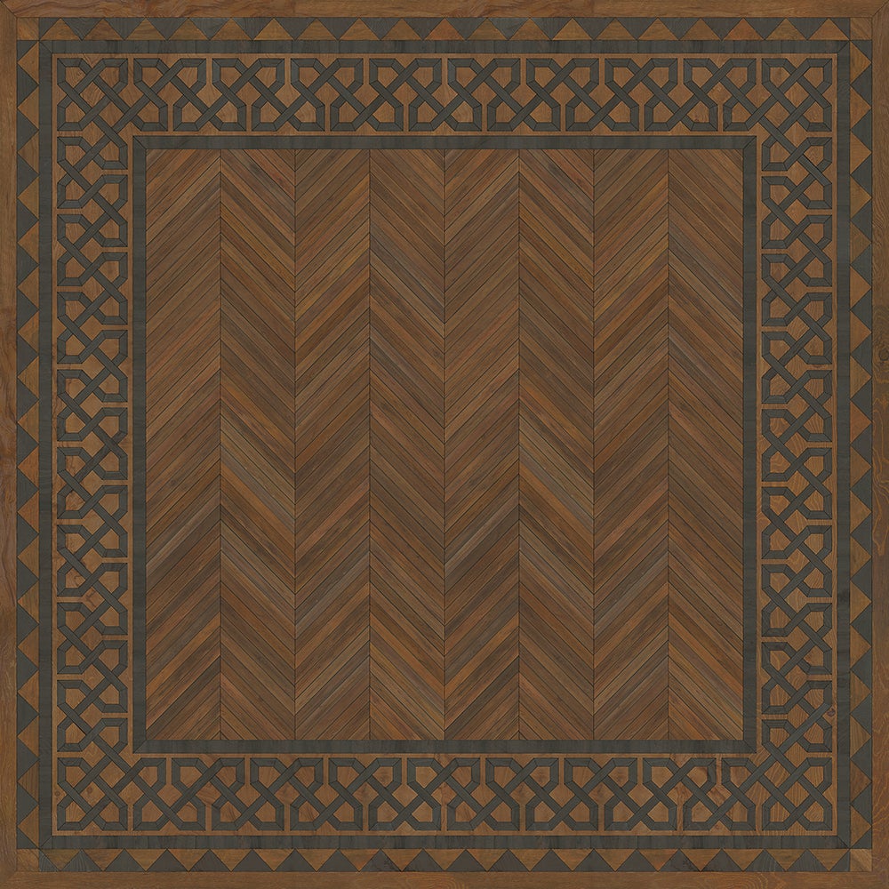 Vintage Vinyl Rug - University - Oxford