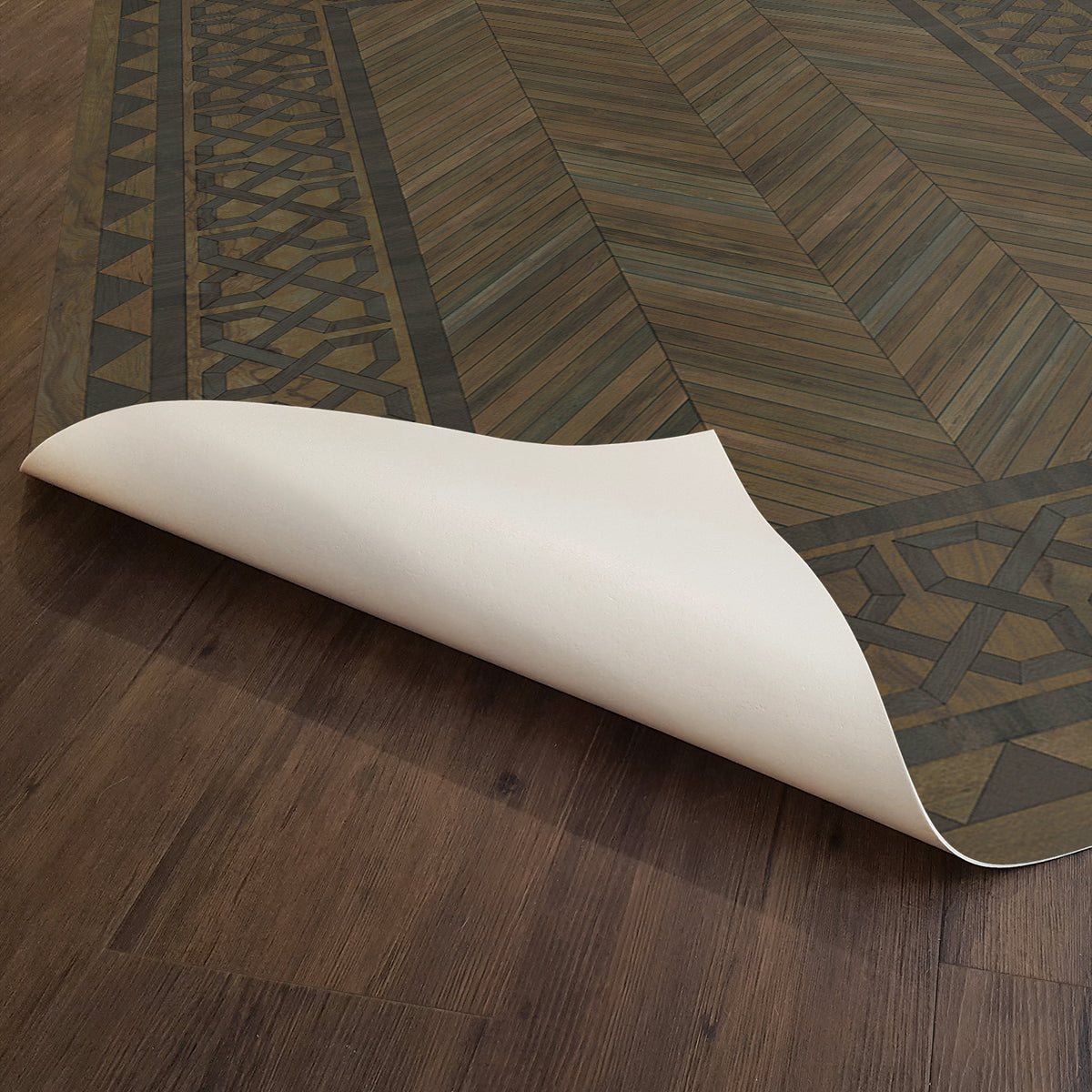 Vintage Vinyl Rug - University - Princeton