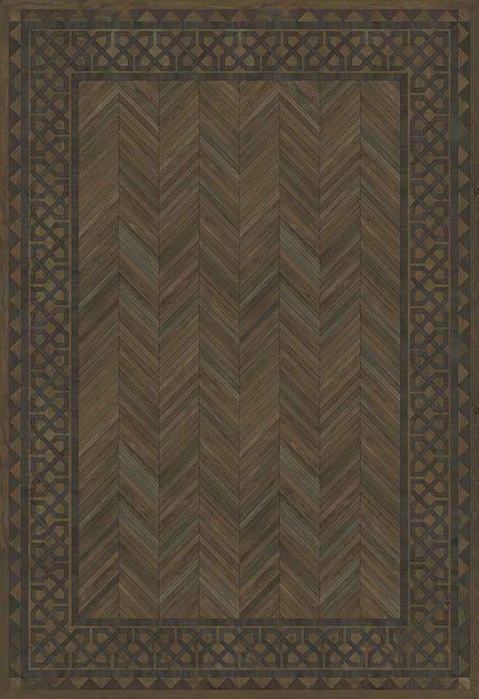 Vintage Vinyl Rug - University - Princeton