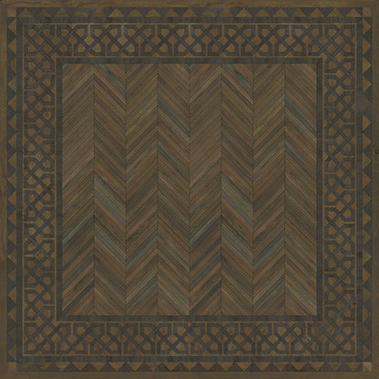 Vintage Vinyl Rug - University - Princeton
