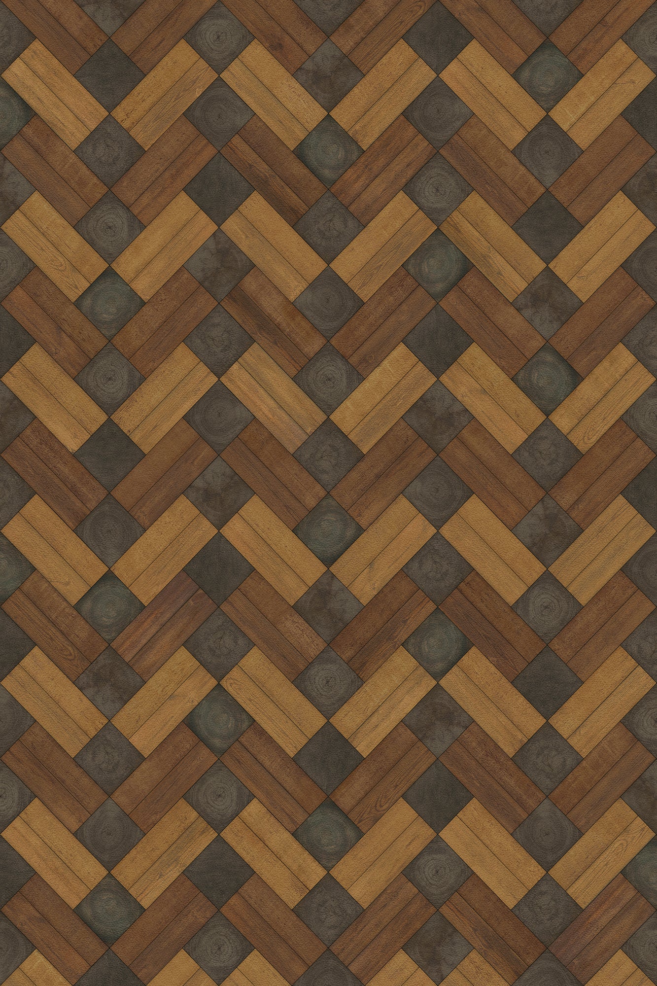 Vintage Vinyl Rug - Woodson - Maybeck