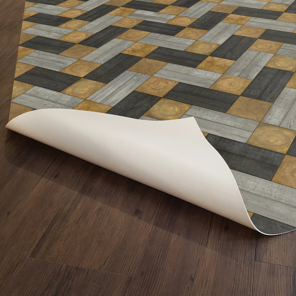 Vintage Vinyl Rug - Woodson - Stickley