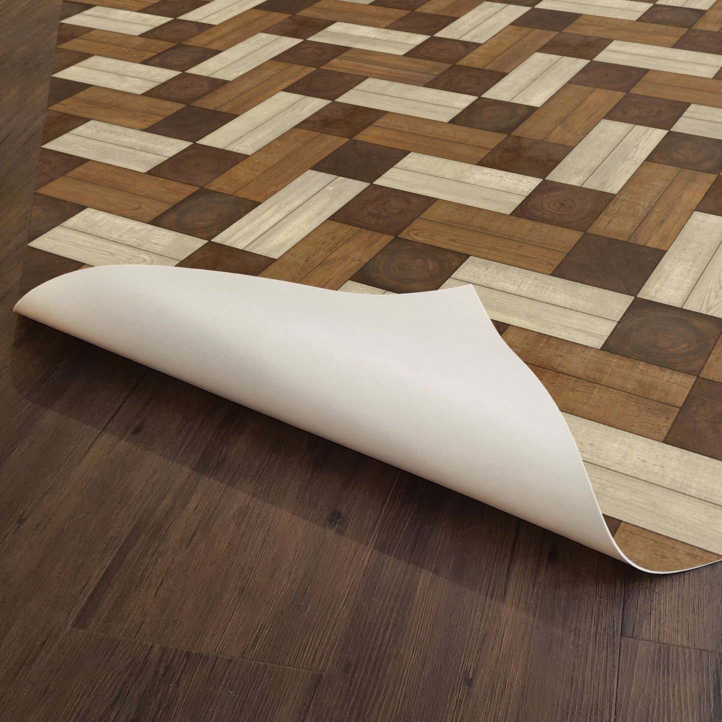 Vintage Vinyl Rug - Woodson - Heygate