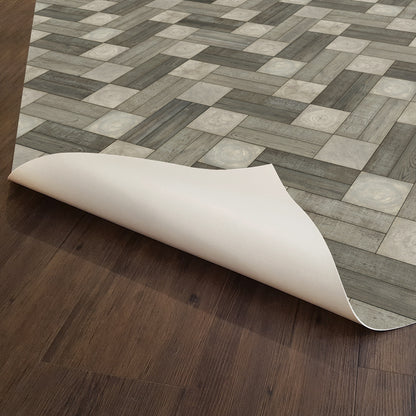 Vintage Vinyl Rug - Woodson - Voysey