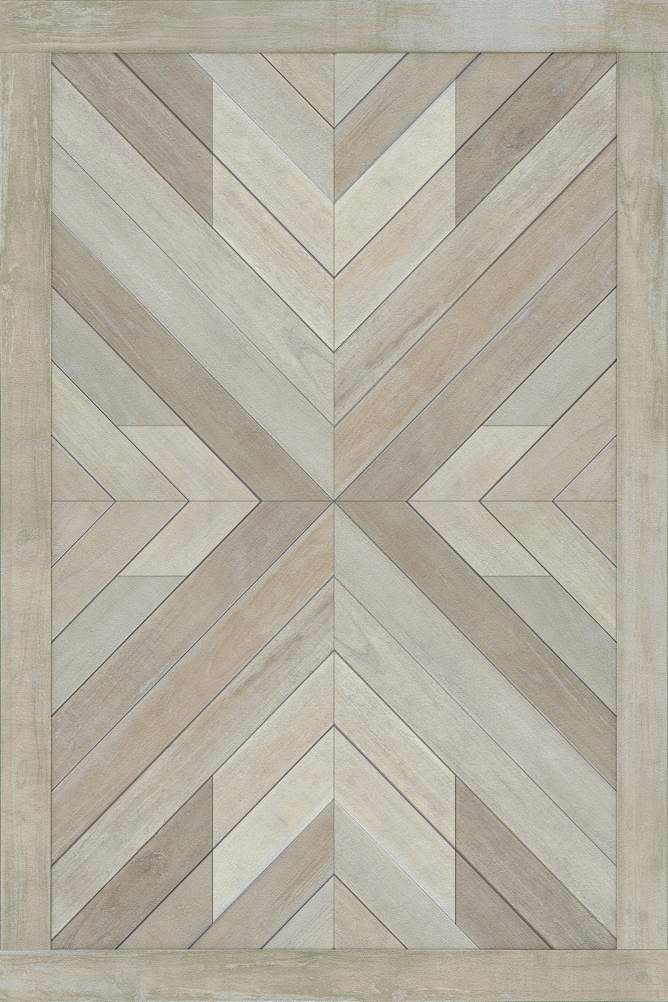 Vintage Vinyl Rug - Bohemian - Bohemian Alps
