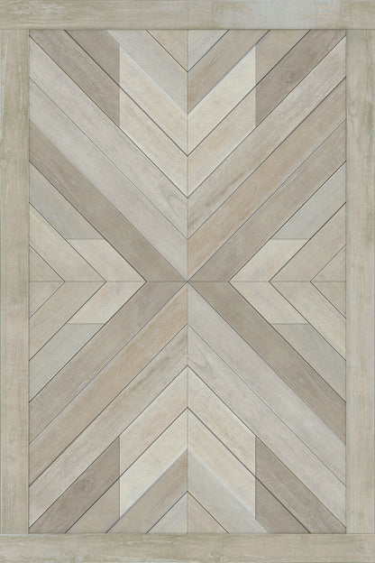 Vintage Vinyl Rug - Bohemian - Bohemian Alps