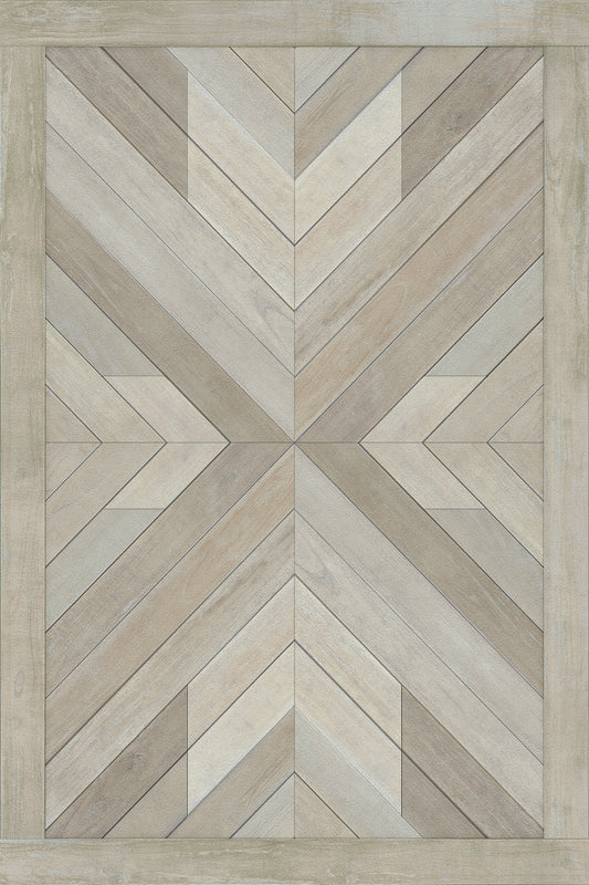 Vintage Vinyl Rug - Bohemian - Bohemian Alps