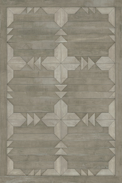 Vintage Vinyl Rug - Carpathian - Poland