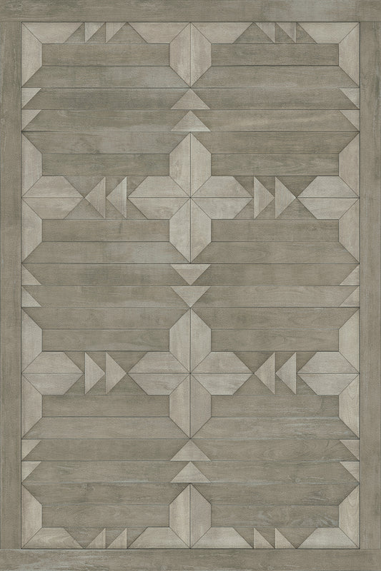 Vintage Vinyl Rug - Carpathian - Poland