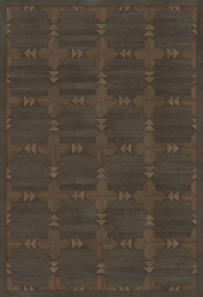 Vintage Vinyl Rug - Carpathian - Serbia