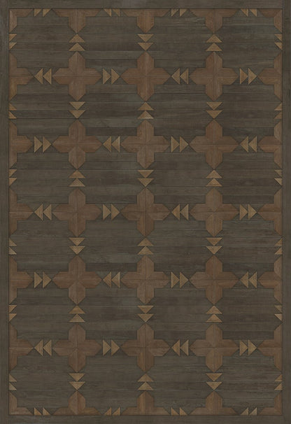 Vintage Vinyl Rug - Carpathian - Serbia