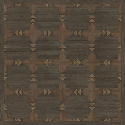 Vintage Vinyl Rug - Carpathian - Serbia
