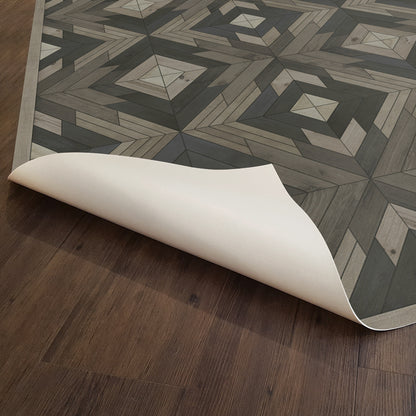 Vintage Vinyl Rug - Denali - Silverthrone