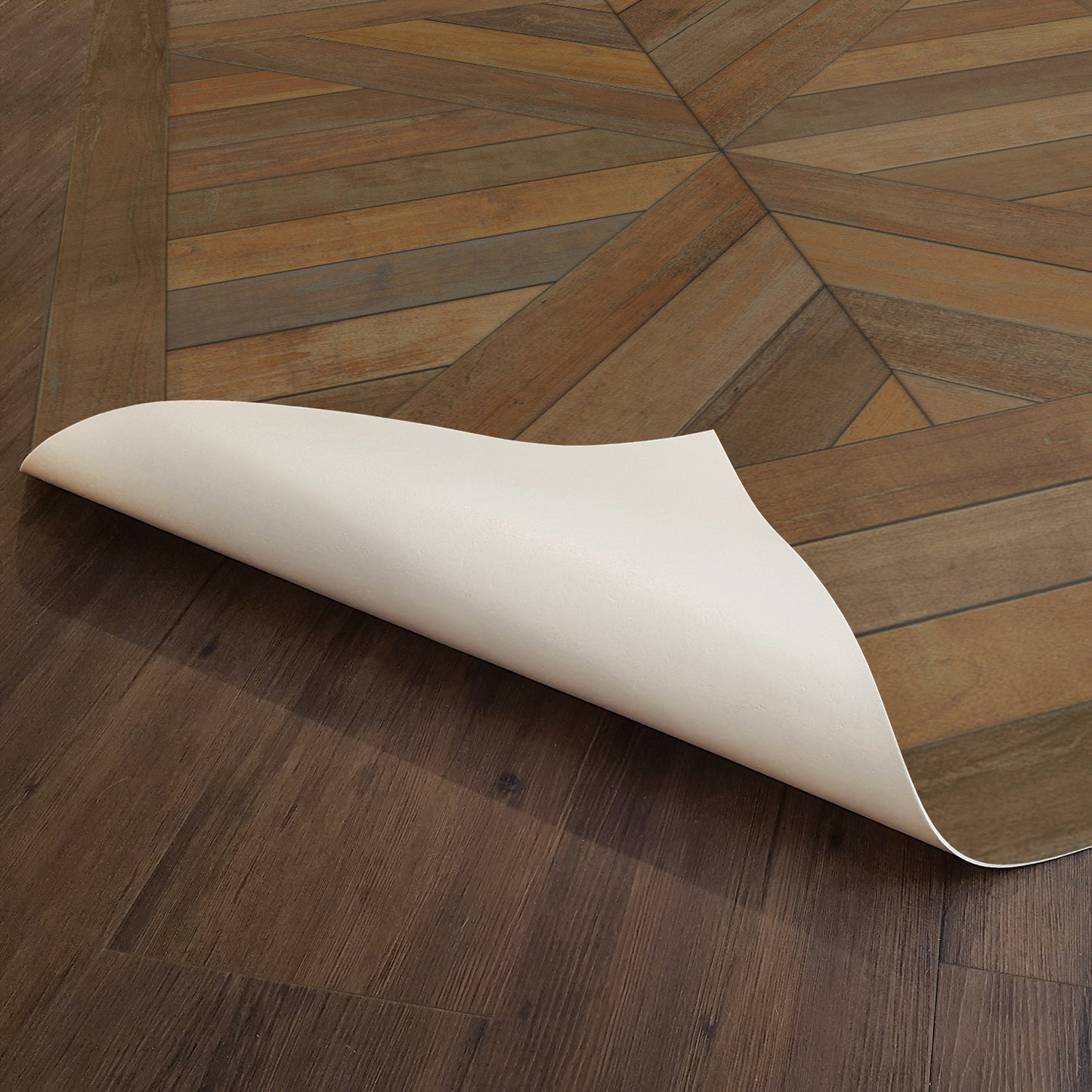 Vintage Vinyl Rug - Hoia - Bram