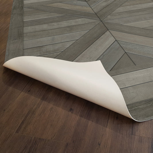 Vintage Vinyl Rug - Hoia - Knowledge is Stronger than Memory