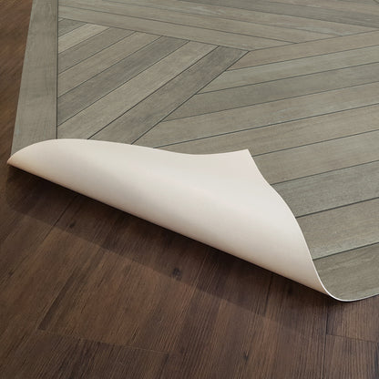 Vintage Vinyl Rug - Mount Zeppelin - Misty Mountain