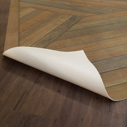 Vintage Vinyl Rug - Mount Zeppelin - Through a Forest Wilderness