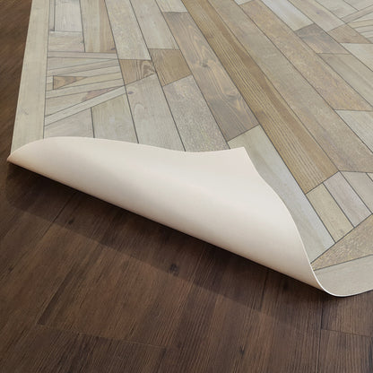 Vintage Vinyl Rug - Native - Breath of the Breeze