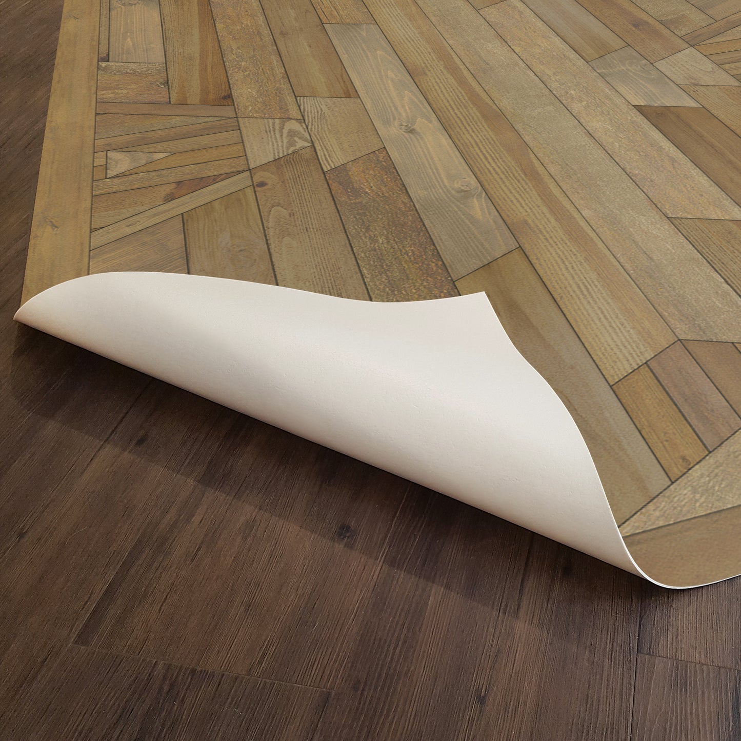 Vintage Vinyl Rug - Native - Sacred Ground