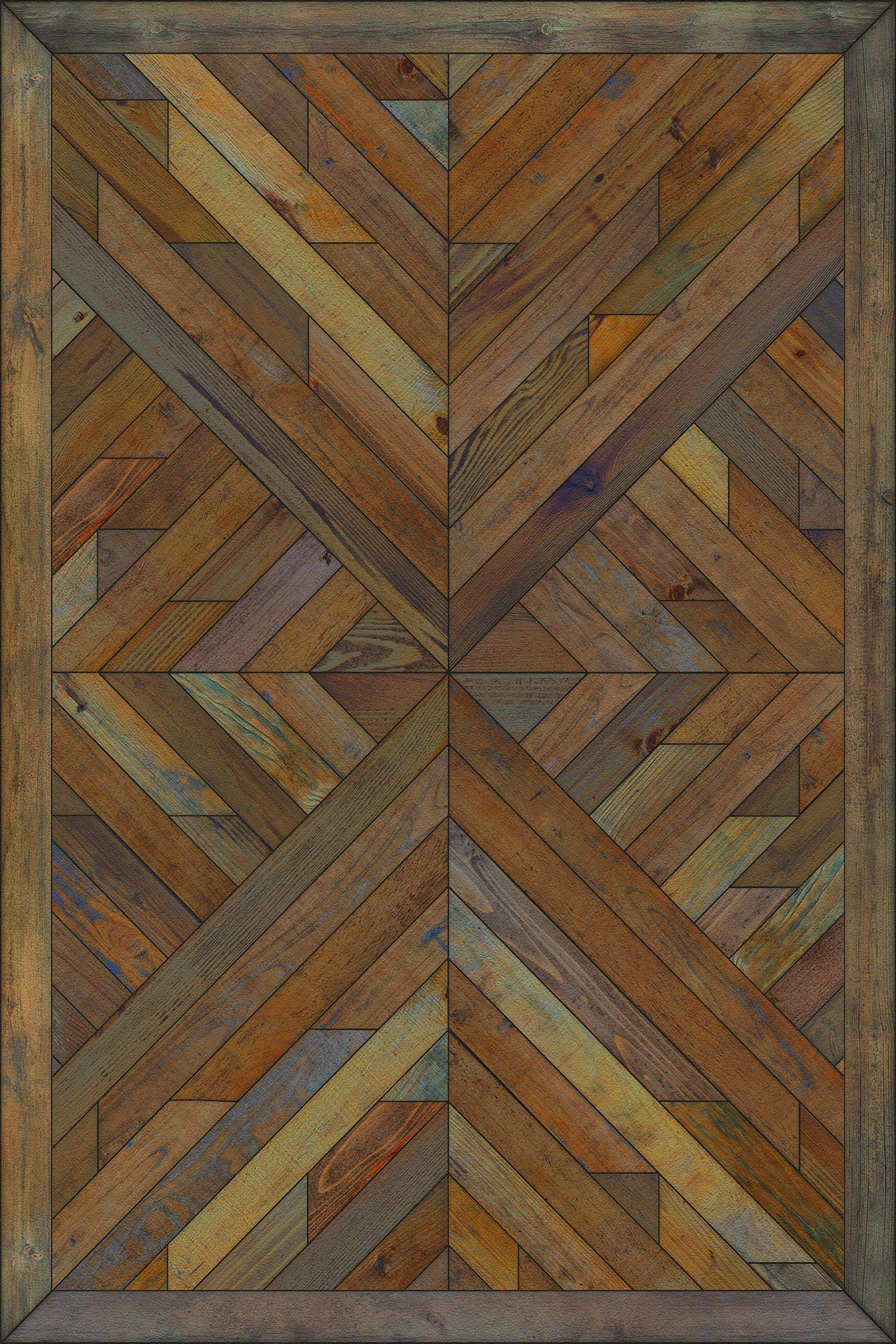 Vintage Vinyl Rug - Nile - Aura Valley
