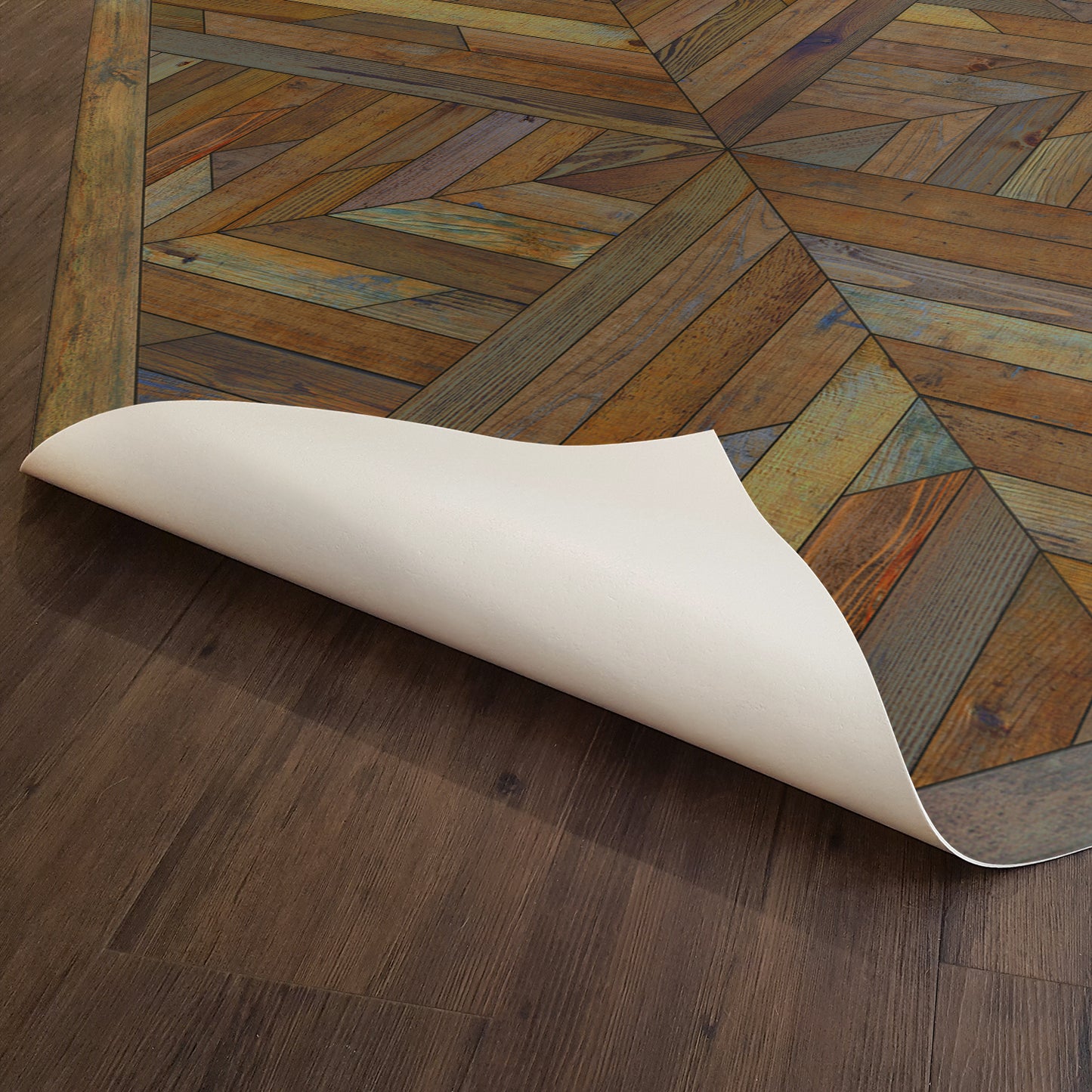 Vintage Vinyl Rug - Nile - Aura Valley