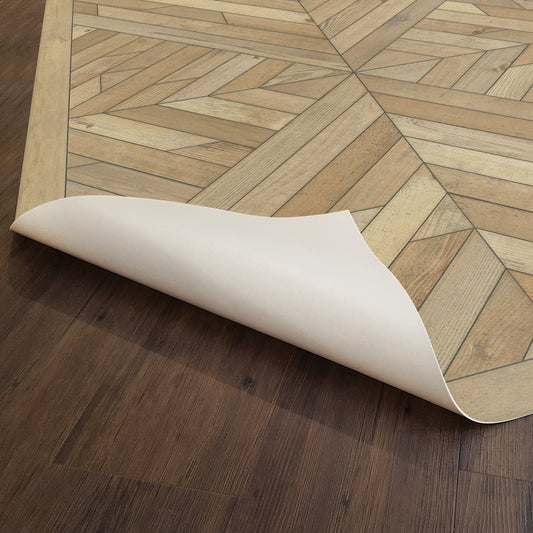 Vintage Vinyl Rug - Nile - Light that Flowed
