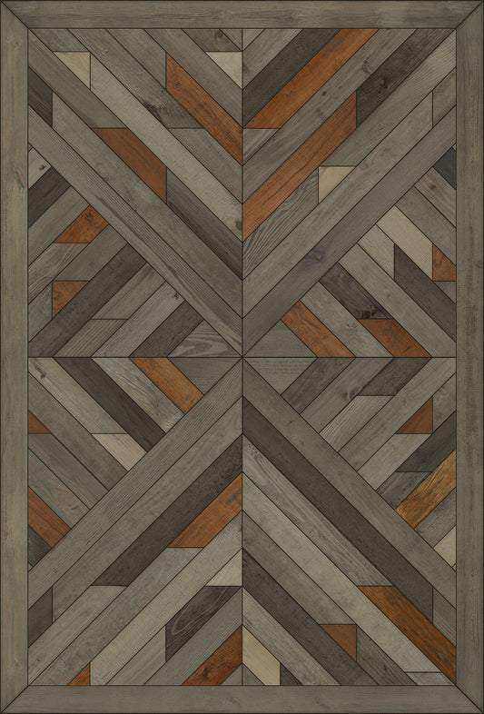 Vintage Vinyl Rug - Nile - Reflections
