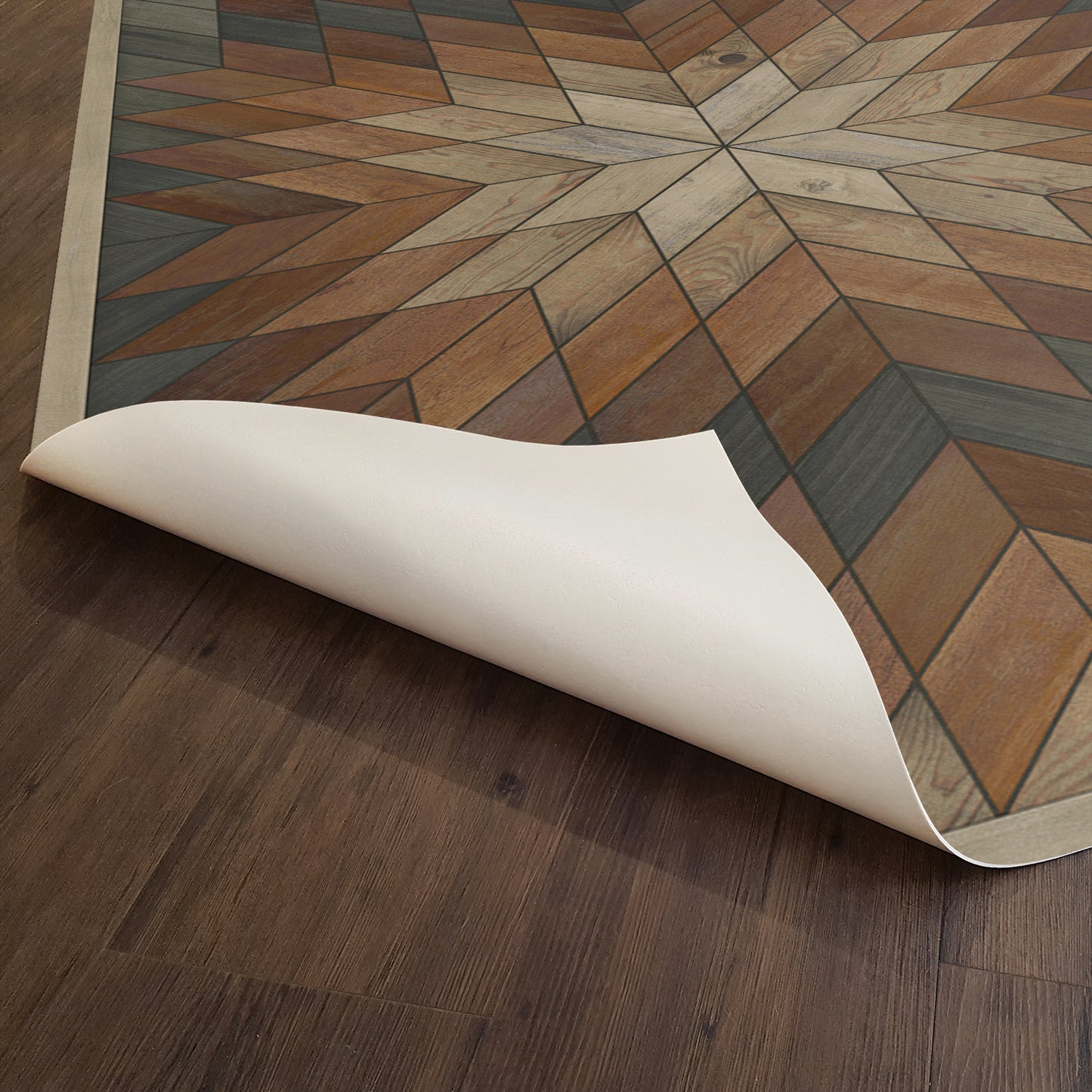 Vintage Vinyl Rug - Wicklow - Glendalough