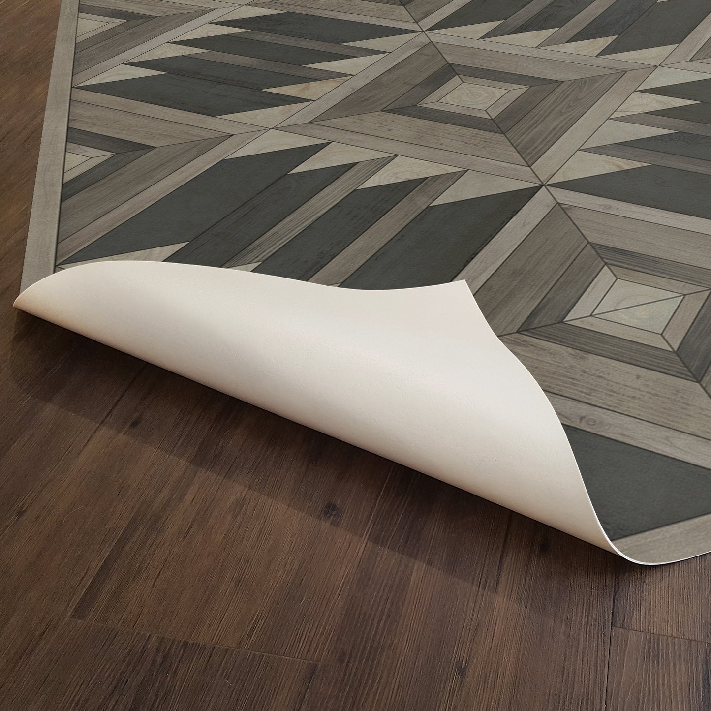 Vintage Vinyl Rug - Yukon - Miners