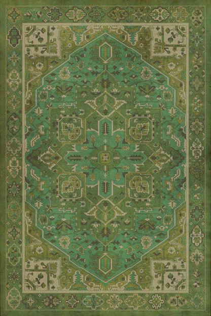 Vintage Vinyl Rug - Camelot - Avalon