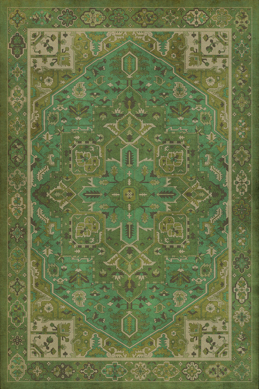 Vintage Vinyl Rug - Camelot - Avalon