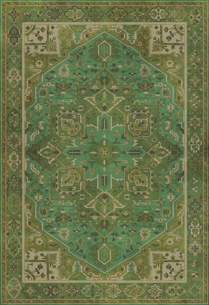 Vintage Vinyl Rug - Camelot - Avalon