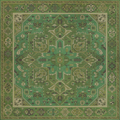 Vintage Vinyl Rug - Camelot - Avalon