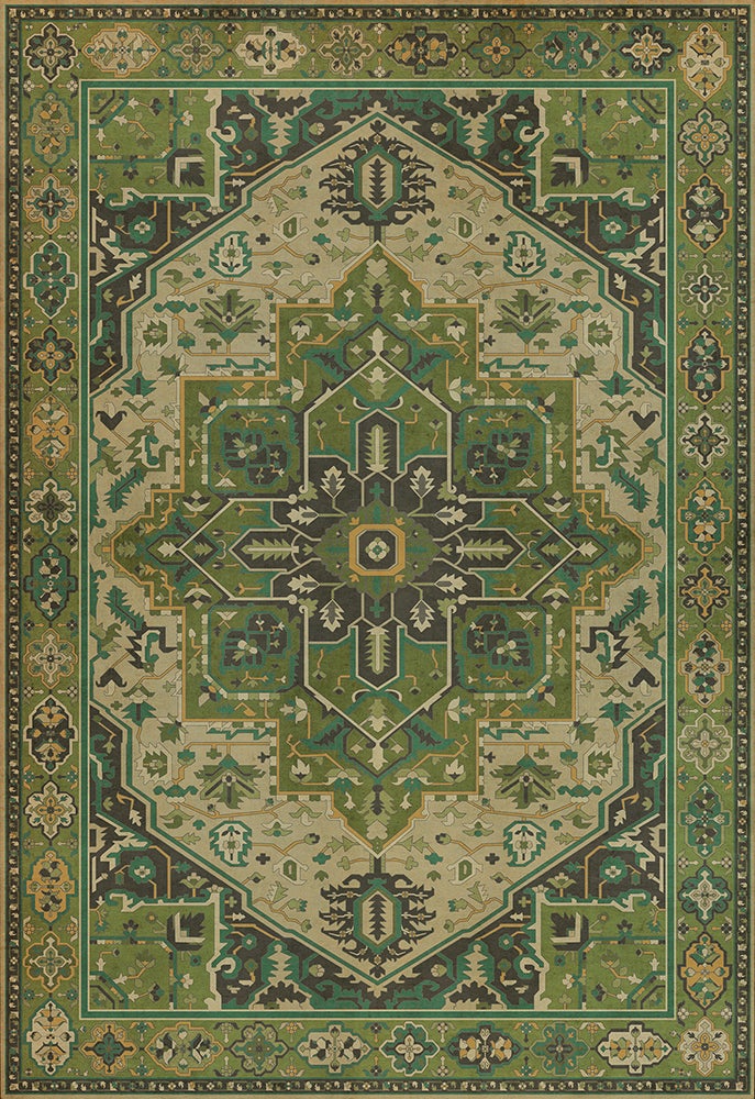 Vintage Vinyl Rug - Camelot - Camelot